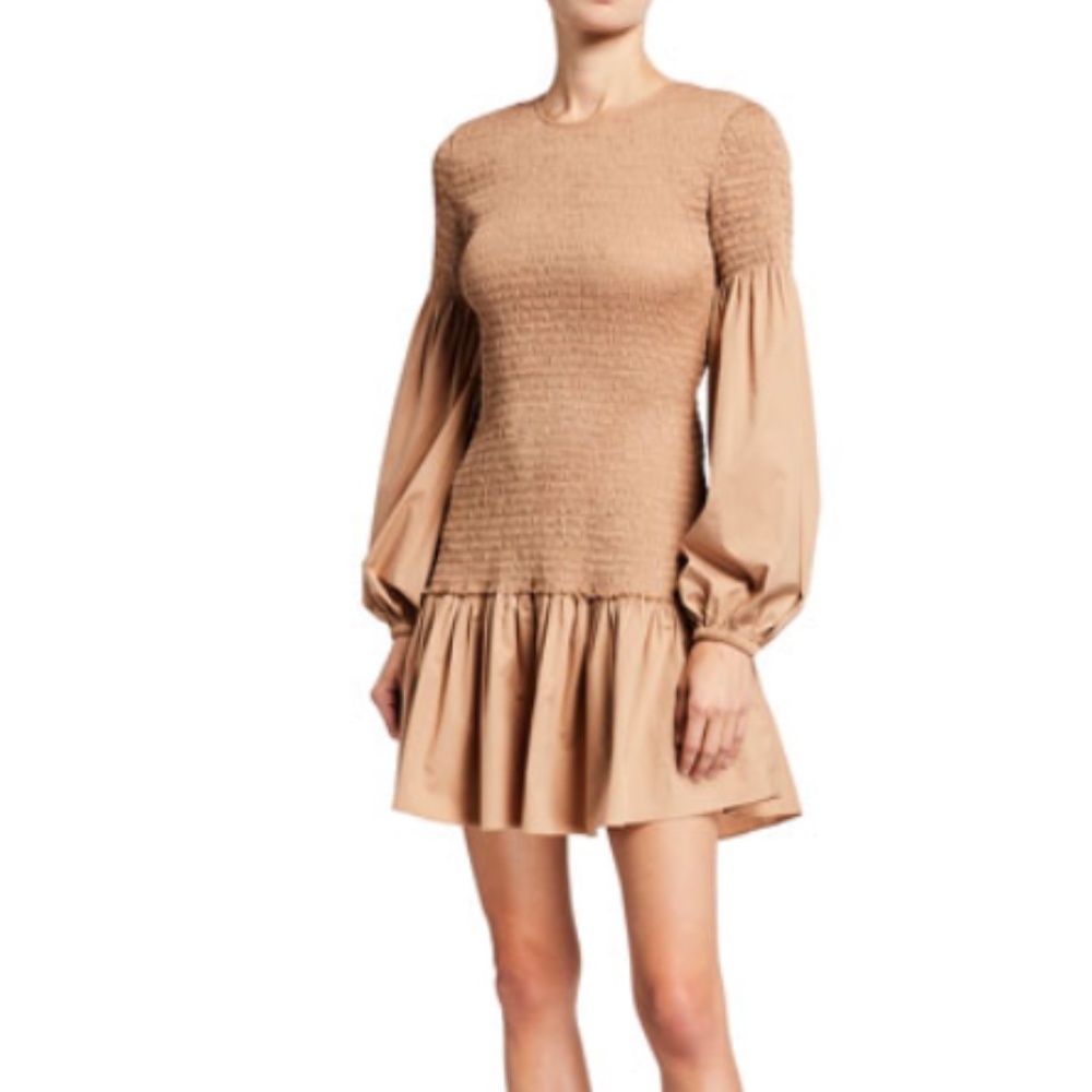A.L.C. Kora Smocked Mini Dress